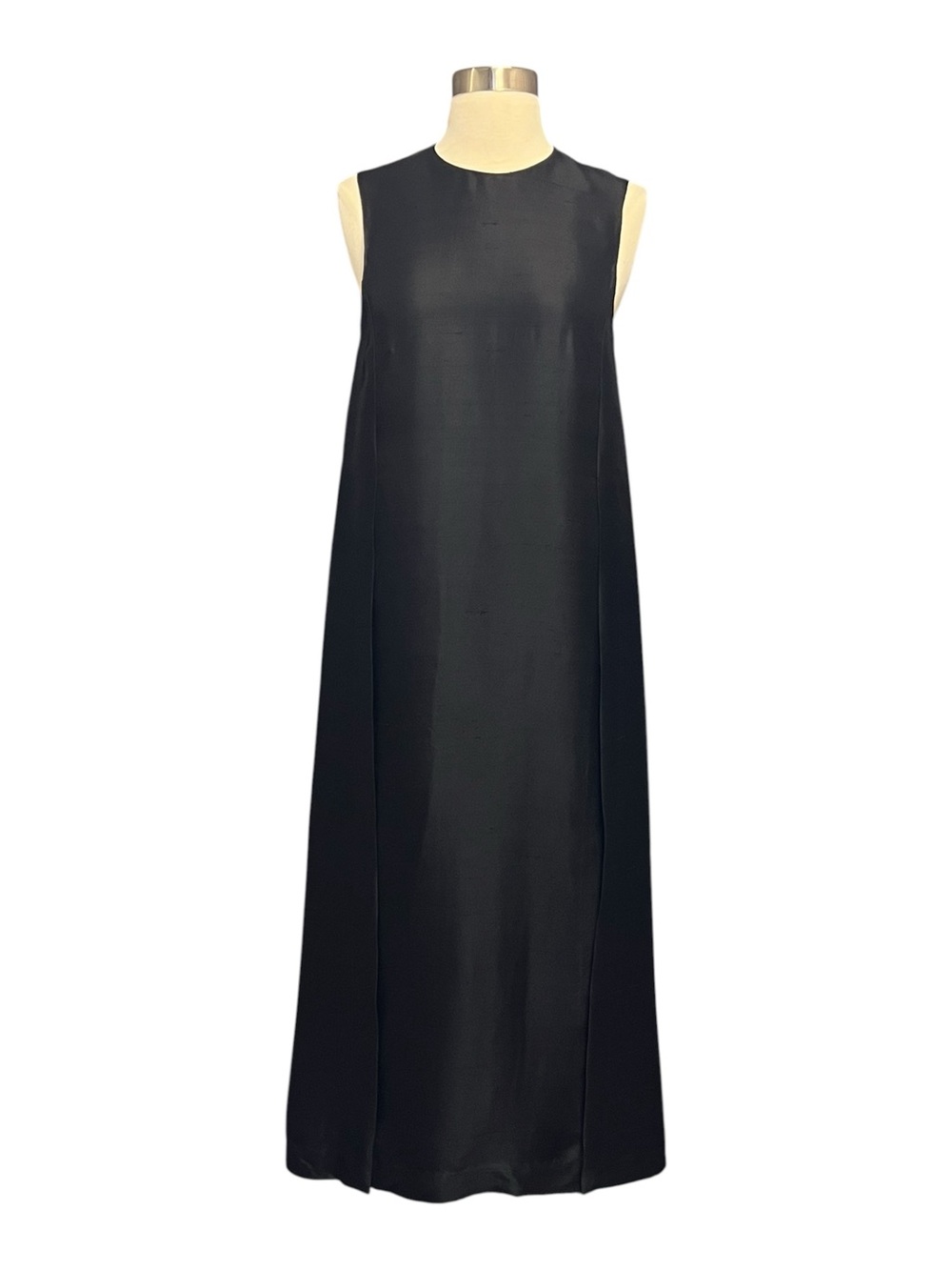 Heirllome Silk Sleeveless Overlay Dress